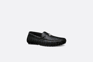 Loafer • Black CD Diamond Grained Leather