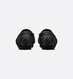 Loafer • Black CD Diamond Grained Leather