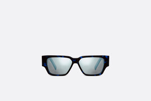 CD Diamond S5I  • Blue Tortoiseshell-Effect Square Sunglasses