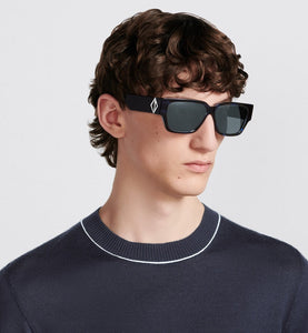 CD Diamond S5I  • Blue Tortoiseshell-Effect Square Sunglasses