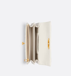 Mini Miss Caro Bag • Latte Macrocannage Lambskin