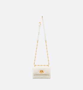 Mini Miss Caro Bag • Latte Macrocannage Lambskin