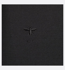 Straight Dress • Black Wool and Silk