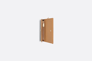 Mini Lady Dior Wallet • Medium Tan Cannage Lambskin