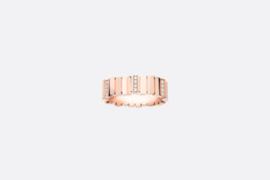 GEM DIOR Ring • Pink Gold and Diamonds
