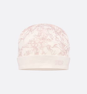 Newborn Gift Set • Ivory Cotton Interlock with Pink Lily of the Valley Print