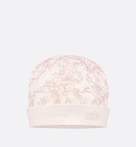 Newborn Gift Set • Ivory Cotton Interlock with Pink Lily of the Valley Print