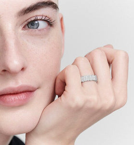 GEM DIOR Ring • White Gold and Diamonds
