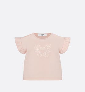 Baby T-Shirt • Pink Cotton Jersey