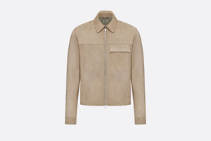 Zipped Blouson • Beige Lambskin