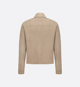 Zipped Blouson • Beige Lambskin