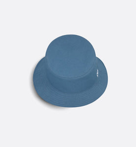 Reversible Dior Oblique Bucket Hat • Blue Cotton Canvas