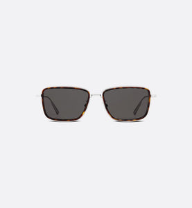 DiorBlackSuit S9U • Gray Rectangular Sunglasses
