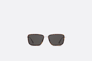 DiorBlackSuit S9U • Gray Rectangular Sunglasses