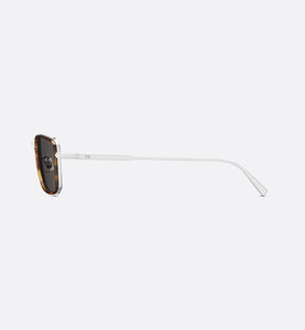 DiorBlackSuit S9U • Gray Rectangular Sunglasses