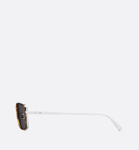 DiorBlackSuit S9U • Gray Rectangular Sunglasses