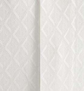 CD Diamond Shirt • White Silk-Blend Jacquard