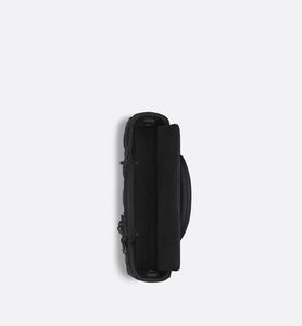 Small Lady D-Joy Bag • Ultramatte Black Cannage Calfskin