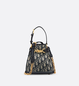 Small C'est Dior Bag • Blue Dior Oblique Jacquard