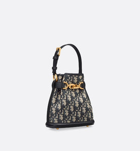 Small C'est Dior Bag • Blue Dior Oblique Jacquard