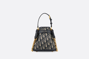 Small C'est Dior Bag • Blue Dior Oblique Jacquard