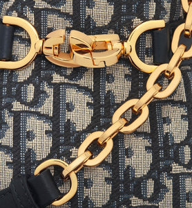 Small C'est Dior Bag • Blue Dior Oblique Jacquard