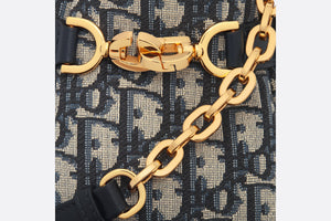 Small C'est Dior Bag • Blue Dior Oblique Jacquard