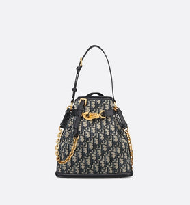 Medium C'est Dior Bag • Blue Dior Oblique Jacquard