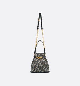 Medium C'est Dior Bag • Blue Dior Oblique Jacquard