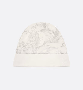 Newborn Gift Set • Ivory Cotton Interlock with Light Gray Lily of the Valley Print