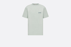 Relaxed-Fit T-Shirt • Blue Terry Cotton