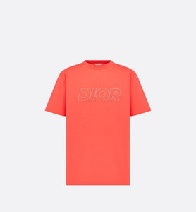 Relaxed-Fit T-Shirt • Coral Cotton Jersey