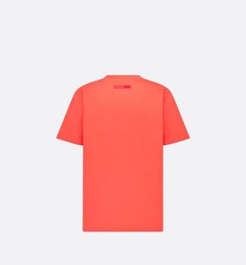 Relaxed-Fit T-Shirt • Coral Cotton Jersey