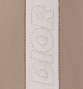 Track Shorts • Beige Cotton-Blend Jersey