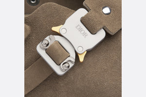 DIOR by BIRKENSTOCK Tokio Mule • Khaki Nubuck Calfskin