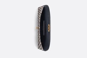 30 Montaigne Avenue Pouch with Flap • Blue Dior Oblique Jacquard