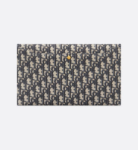 30 Montaigne Avenue Pouch with Flap • Blue Dior Oblique Jacquard