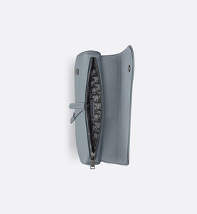 Saddle Bag • Dior Gray Grained Calfskin