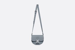 Mini Gallop Bag with Strap • Dior Gray Grained Calfskin