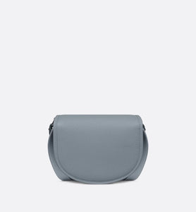 Mini Gallop Bag with Strap • Dior Gray Grained Calfskin