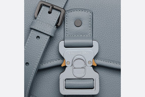 Mini Gallop Bag with Strap • Dior Gray Grained Calfskin