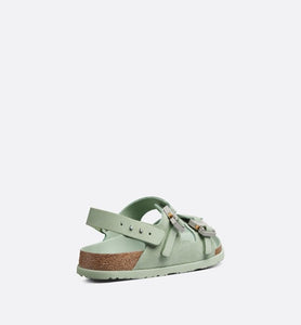 DIOR by BIRKENSTOCK Milano Sandal • Pastel Green Nubuck Calfskin