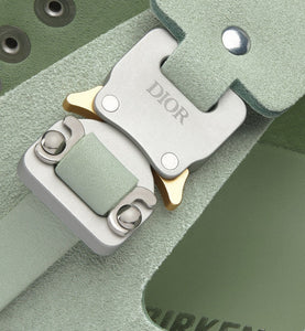 DIOR by BIRKENSTOCK Milano Sandal • Pastel Green Nubuck Calfskin