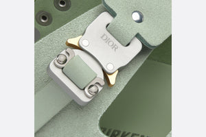 DIOR by BIRKENSTOCK Milano Sandal • Pastel Green Nubuck Calfskin