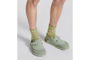 DIOR by BIRKENSTOCK Tokio Mule • Pastel Green Nubuck Calfskin