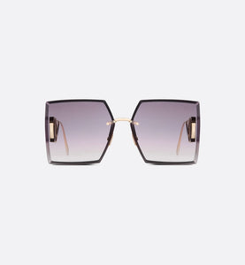 30Montaigne S7U • Purple-to-Pink Gradient Square Sunglasses