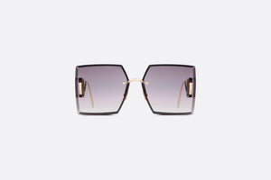 30Montaigne S7U • Purple-to-Pink Gradient Square Sunglasses