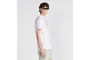 Relaxed-Fit T-Shirt • White Cotton Jersey