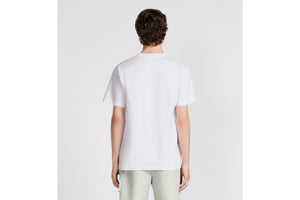 Relaxed-Fit T-Shirt • White Cotton Jersey