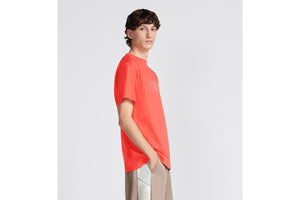 Relaxed-Fit T-Shirt • Coral Cotton Jersey